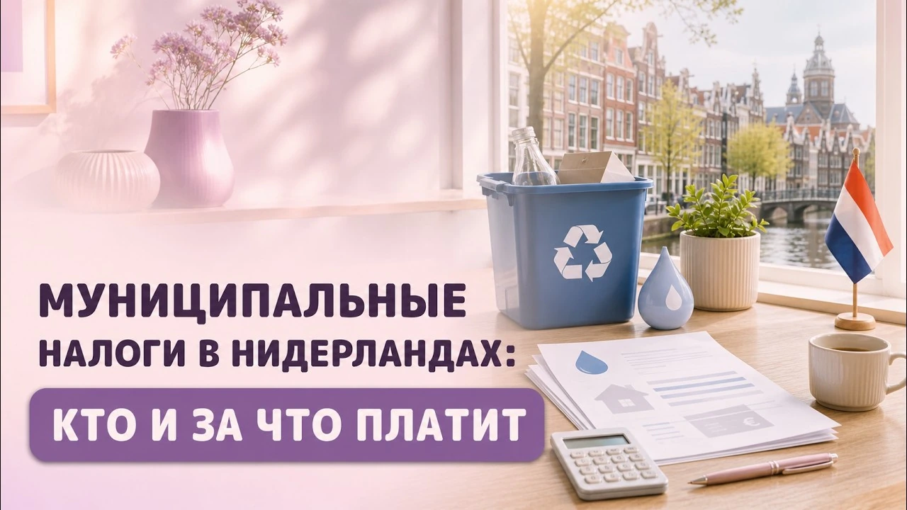 Муніципальні податки в Нідерландах: хто платить, як поділити суму та попросити звільнення