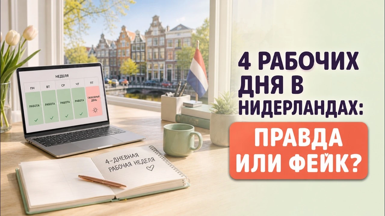 Чотириденний робочий тиждень у Нідерландах: що насправді означала новина