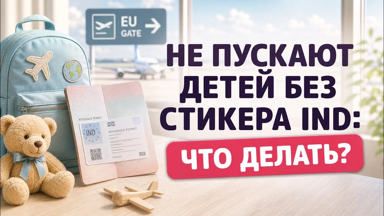 Подорож із дитиною до 14 років: що робити, якщо на кордоні вимагають стікер IND